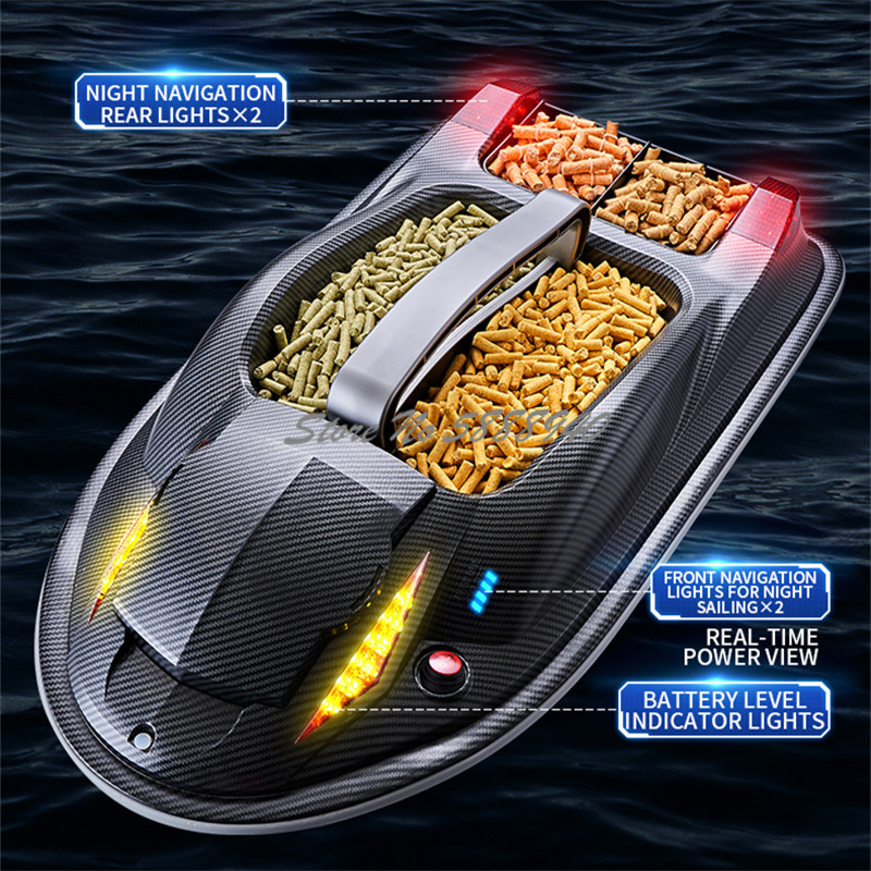 Smart Voice Broadcast RC Bait  - Fishing Boat Navigation Light 评论和价格