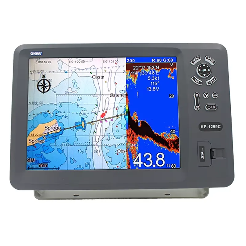 GPS Chart Plotter, 12 Inch Mar - Fishing Boat Gps 评论和价格